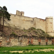 Jen pár kroků od vstupní brány do nitra boskovického hradu. 